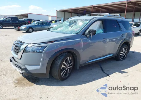2025 Nissan Pathfinder Platinum Fwd из США, поврежденный, VIN 5N1DR3DG1SC213522